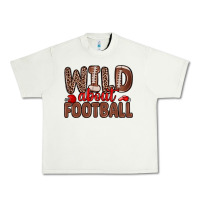 Pistachio wild about football Urban Heavy Tee - Zillion Design Studio