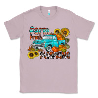 Lilac farm fresh pumpkin Classic Tee - CowhideDigitalArt