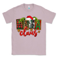 Lilac Christmas mama Claus Classic Tee - FaDigitalArtStudio