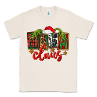 Natural Christmas mama Claus Classic Tee - FaDigitalArtStudio