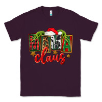 Plum Christmas mama Claus Classic Tee - FaDigitalArtStudio
