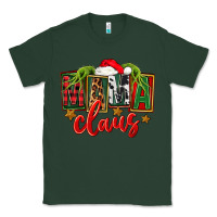 Sports Green Christmas mama Claus Classic Tee - FaDigitalArtStudio