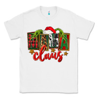 White Christmas mama Claus Classic Tee - FaDigitalArtStudio