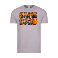 Vintage Zinc game day basketball leopard Vintage Tee - Zillion Design Studio