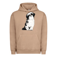 Pigment Burro shih tzu dog Urban Hoodie - LillyAllenDesigns