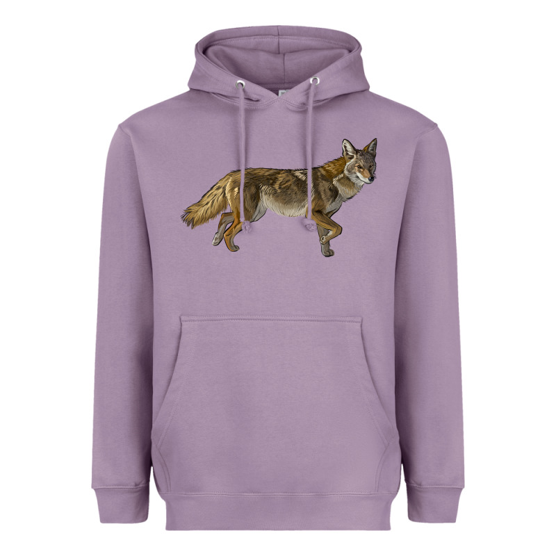 Coyote Heavyweight Hoodie by LillyAllenDesigns | Teevron