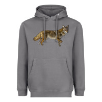 Storm coyote Heavyweight Hoodie - LillyAllenDesigns