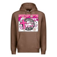 Chestnut doing my best and letting god Premium Hoodie - MaliasSmallBusiness