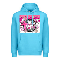 Ocean Blue doing my best and letting god Premium Hoodie - MaliasSmallBusiness