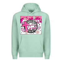 Seafoam doing my best and letting god Premium Hoodie - MaliasSmallBusiness