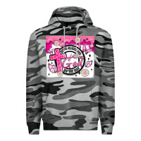 Slate Camo doing my best and letting god Premium Hoodie - MaliasSmallBusiness