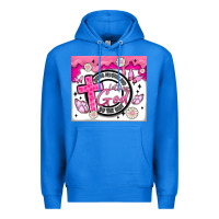 True Royal doing my best and letting god Premium Hoodie - MaliasSmallBusiness