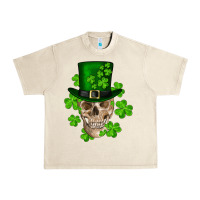 Sandshell st. patrick's day skull Urban Heavy Tee - RanaPortraitStore
