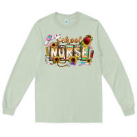 Matcha school nurse Long Sleeve Tee - CowhideDigitalArt