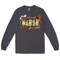 Smoke school nurse Long Sleeve Tee - CowhideDigitalArt