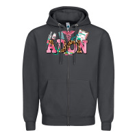 Smoke adon nurse Zipper Hoodie - AdoDesignShop