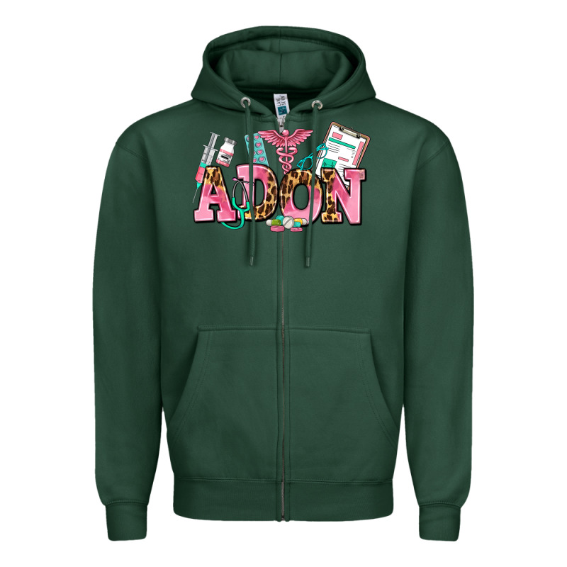 Adon Nurse Zipper Hoodie by AdoDesignShop | Teevron