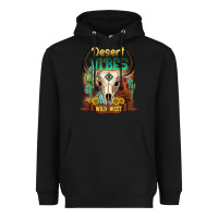 Black desert vibes wild west Heavyweight Hoodie - NancyCooperArtShop