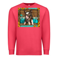 Cardinal Western Cute Pig Premium Sweatshirt - LillyAllenDesigns