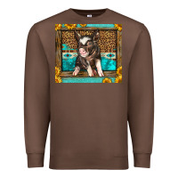 Chestnut Western Cute Pig Premium Sweatshirt - LillyAllenDesigns