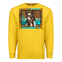 Lemon Western Cute Pig Premium Sweatshirt - LillyAllenDesigns