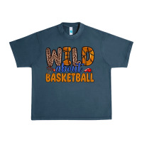 Midnight Navy wild about basketball Urban Heavy Tee - Zillion Design Studio