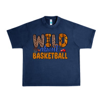 Navy wild about basketball Urban Heavy Tee - Zillion Design Studio