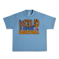 Pebble Blue wild about basketball Urban Heavy Tee - Zillion Design Studio