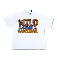 White wild about basketball Urban Heavy Tee - Zillion Design Studio