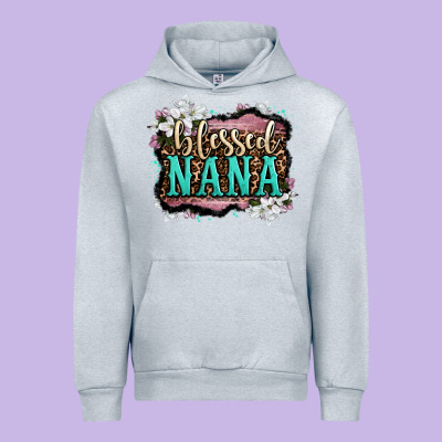 Blessed Nana Urban Hoodie Designed By Lillyallendesigns