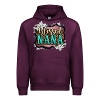 Mauve Wine blessed nana Urban Hoodie - LillyAllenDesigns