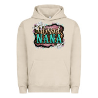 Pigment French Oak blessed nana Urban Hoodie - LillyAllenDesigns