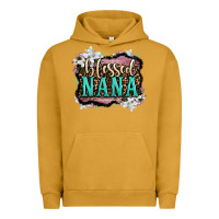 Pigment Peanut Butter blessed nana Urban Hoodie - LillyAllenDesigns