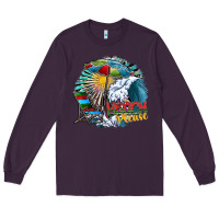 Plum beach please Long Sleeve Tee - SublimationCraftShop