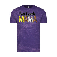 Cloud Purple ballpark mama Vintage Tee - texasbilliewilder