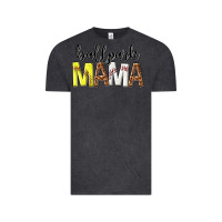 Vintage Black ballpark mama Vintage Tee - texasbilliewilder