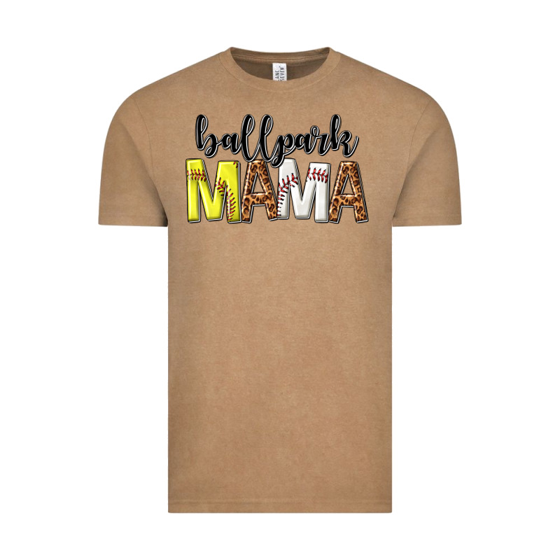 Ballpark Mama Vintage Tee by texasbilliewilder | Teevron