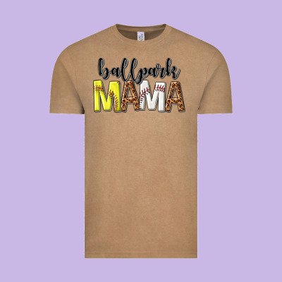 Vintage Tee ballpark mama
