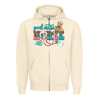 Sandshell pediatric nurse Zipper Hoodie - AdoDesignShop
