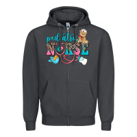 Smoke pediatric nurse Zipper Hoodie - AdoDesignShop