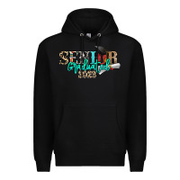 Black senior graduated 2023 Premium Hoodie - NancyCooperArtShop