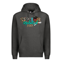 Charcoal Heather senior graduated 2023 Premium Hoodie - NancyCooperArtShop