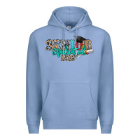 Colony Blue senior graduated 2023 Premium Hoodie - NancyCooperArtShop