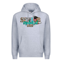 Heather Grey senior graduated 2023 Premium Hoodie - NancyCooperArtShop