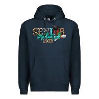 Navy senior graduated 2023 Premium Hoodie - NancyCooperArtShop