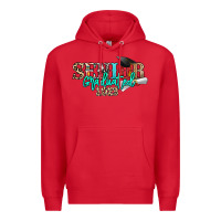 Red senior graduated 2023 Premium Hoodie - NancyCooperArtShop