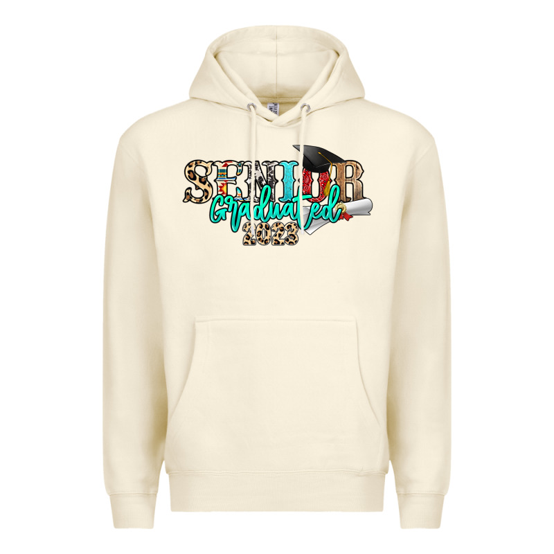 Senior Graduated 2023 Premium Hoodie by NancyCooperArtShop | Teevron