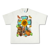 Pistachio western thankful cross pumpkin Urban Heavy Tee - BarkalooDesign
