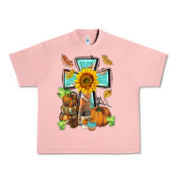 Salmon western thankful cross pumpkin Urban Heavy Tee - BarkalooDesign