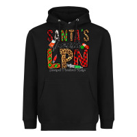 Black santa's favorite lpn Heavyweight Hoodie - Jasminsmagicworld